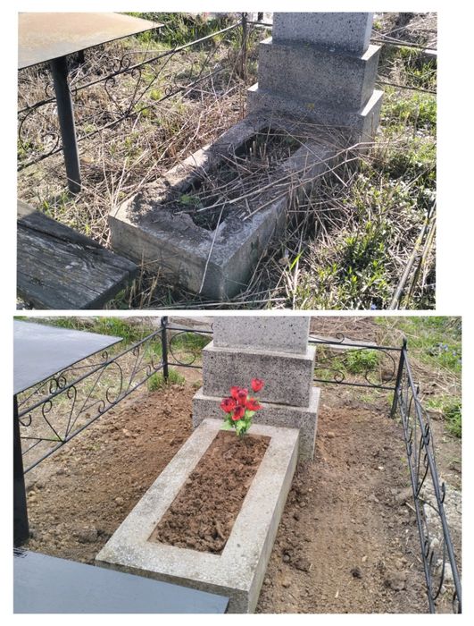 Уборка, прибирання могил