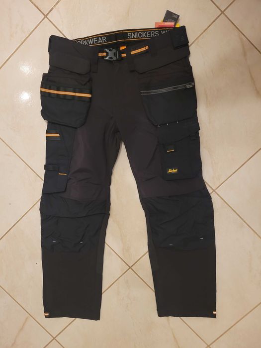 SNICKERS 6515 Elastyczne spodnie robocze 56 rozmiar 2XL XXL