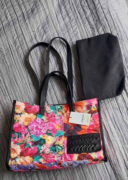 Desigual Duża torba typu shopper/plażowa