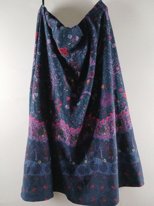 Spódniczka damska Country Rose we wzory na gumce M/L