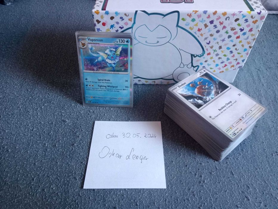 karty pokemon bulk dodatek mew151 oraz inne sety