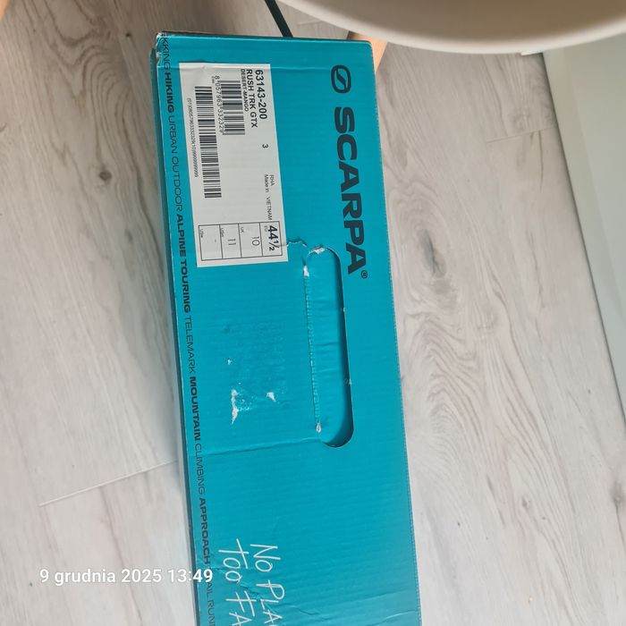 Scarpa buty turystyczne podejściowe Scarpa Rapid Goretex Vibram