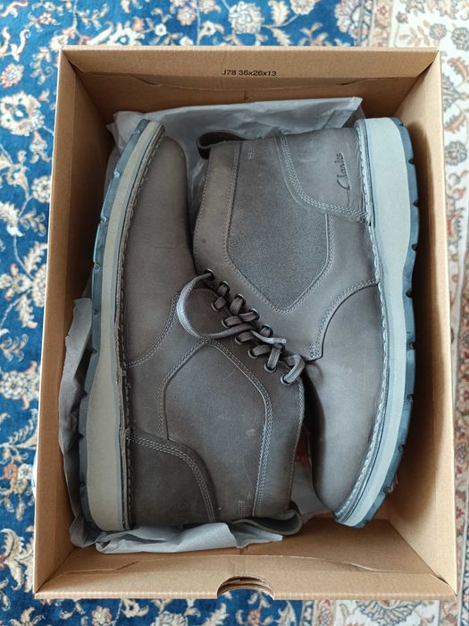 Ботинки мужские Clarks 44 размер весна-осень