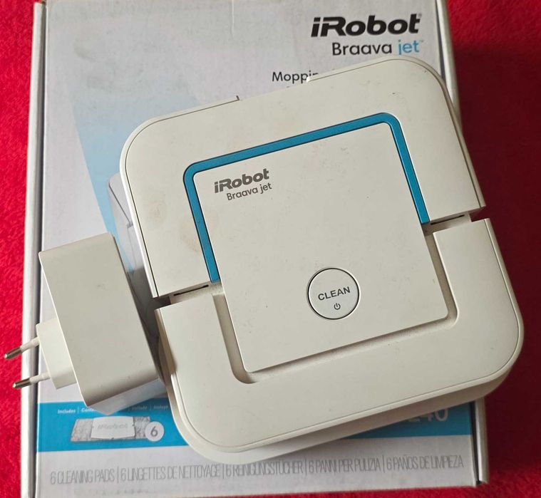 iRobot Braava jet 240 – Robot Mopa | Com Caixa e Acessórios