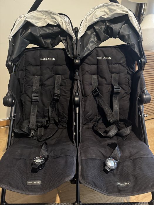 Carrinho passeio gemeos  MACLAREN twin techno