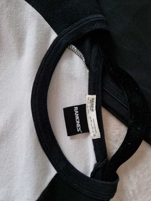 Calças pretas Cargo Pull&Bear 38 + blusa M