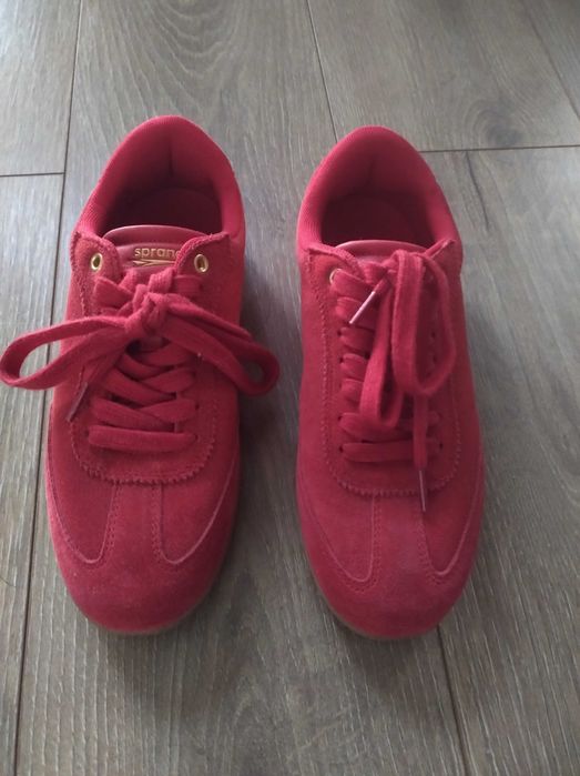 Sneakers, trampki, Sprandi czerwone, roz.37, nowe