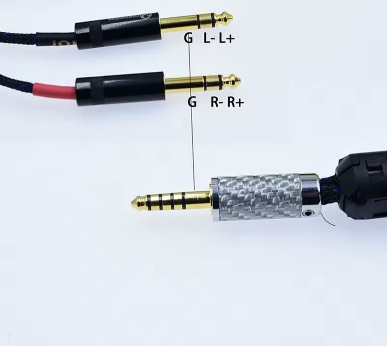 Cabo balanceado 6,35 mm / 4,4 mm (NOVO)64286125687681123