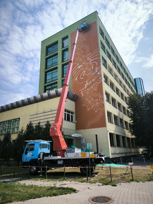 Wynajem podnośnika koszowego 18-27M Zwyżka HDS 300 kg