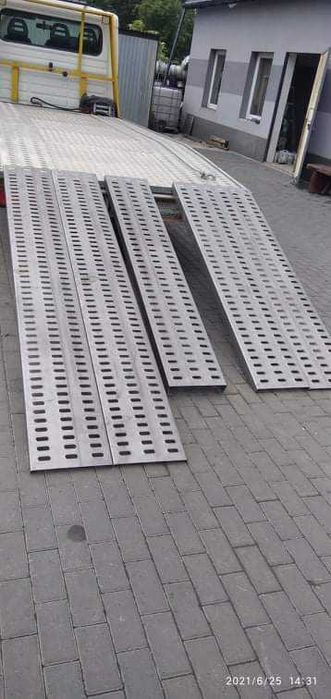 BLACHA LOHR 625mm 5otworów ocynk stalowa najazdy PRODUCENT