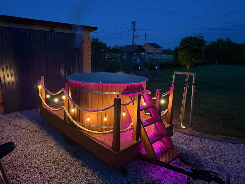 Wynajem balia/jacuzzi ogrodowe, domowe spa