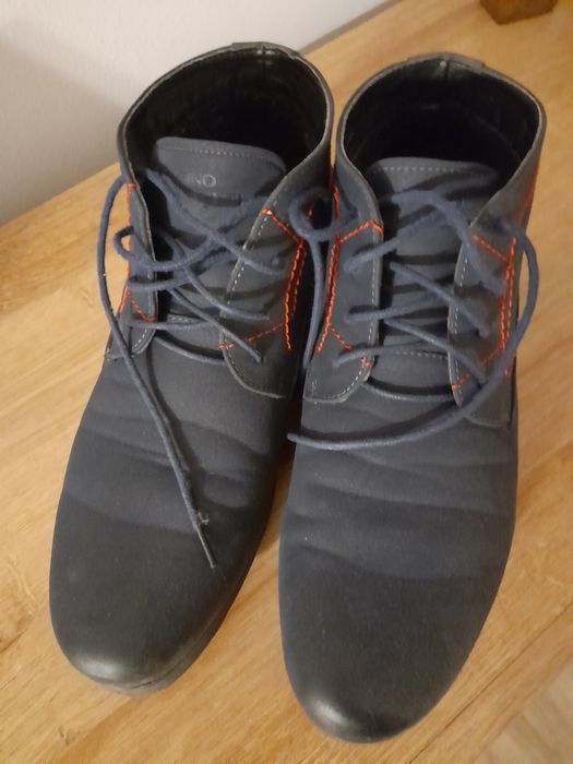 Buty męskie zamsz