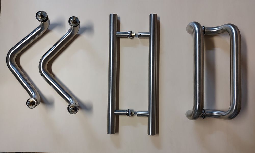 Дверные ручки для стеклянных дверей,  офисных