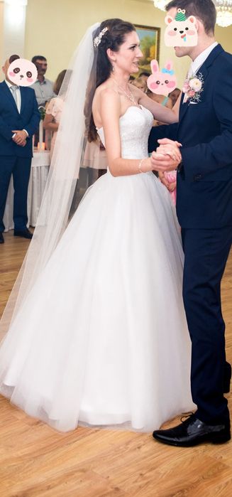 Suknia ślubna księżniczka princessa Czapury • OLX.pl