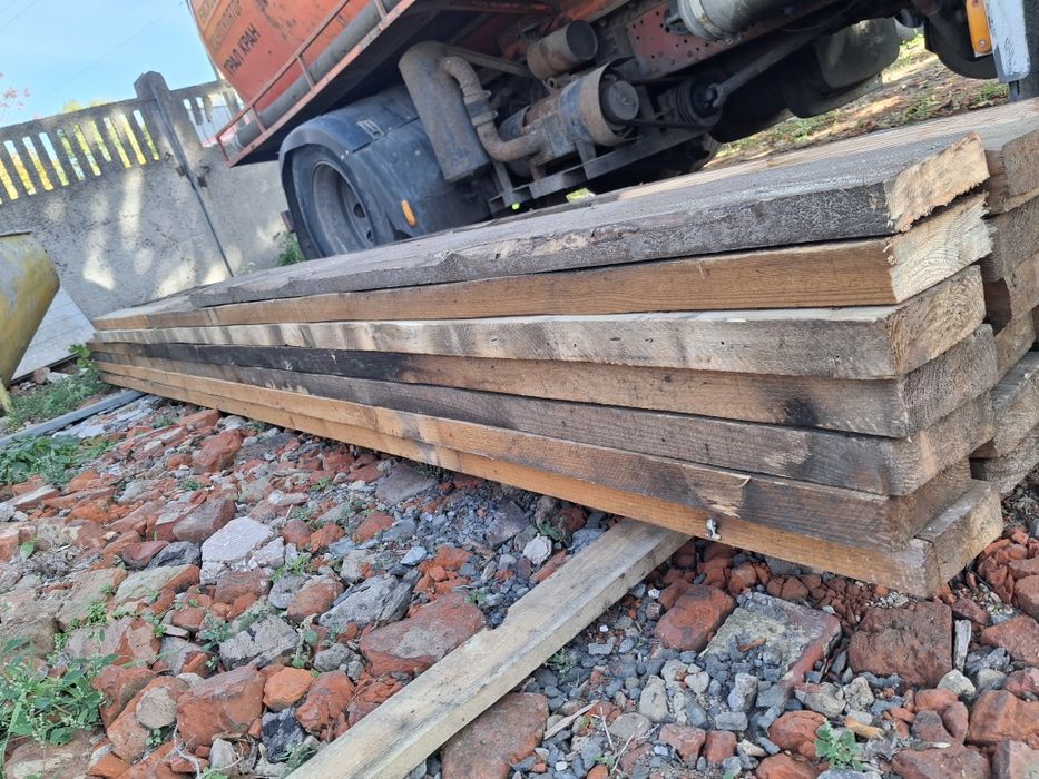 Доска сосна обрезная сухая Б/У
