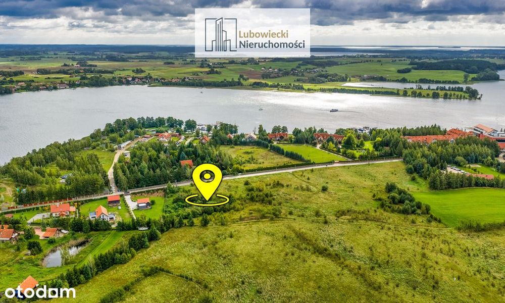 Działka Mazury koło Mikołajek z koncepcją 15 domów