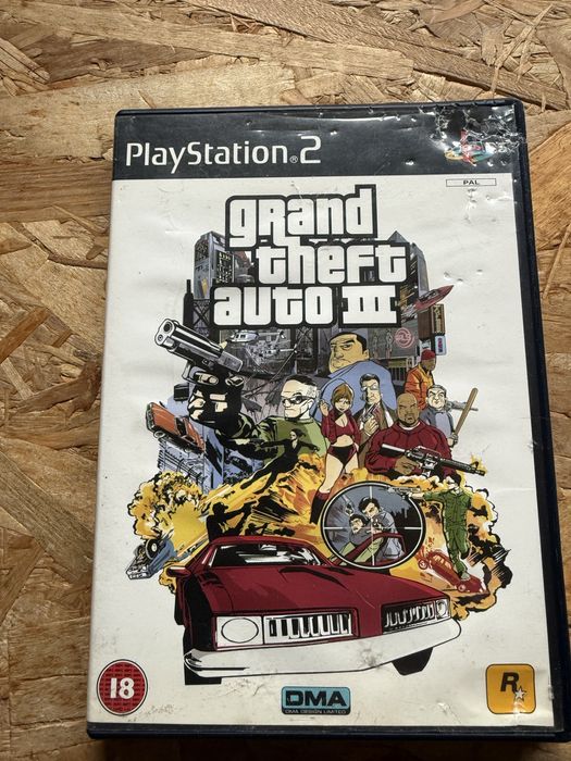 Gra GTA III Ps2 uzywana