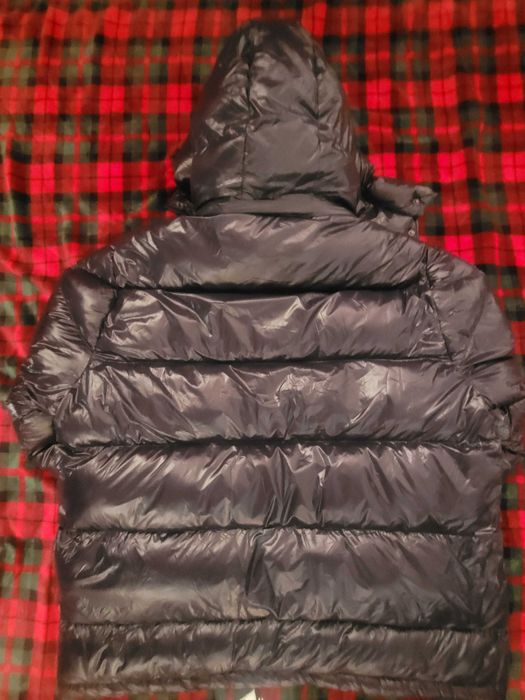KURTKA zimowa Moncler Granatowa Super