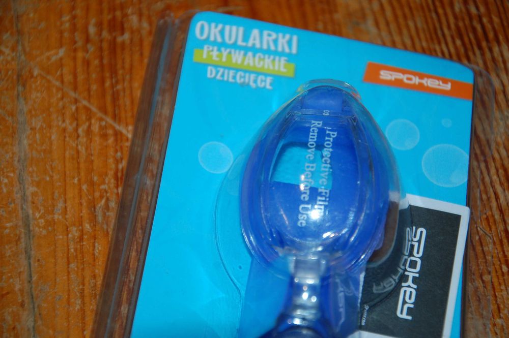 nowe okulary do plywania dla dzieci