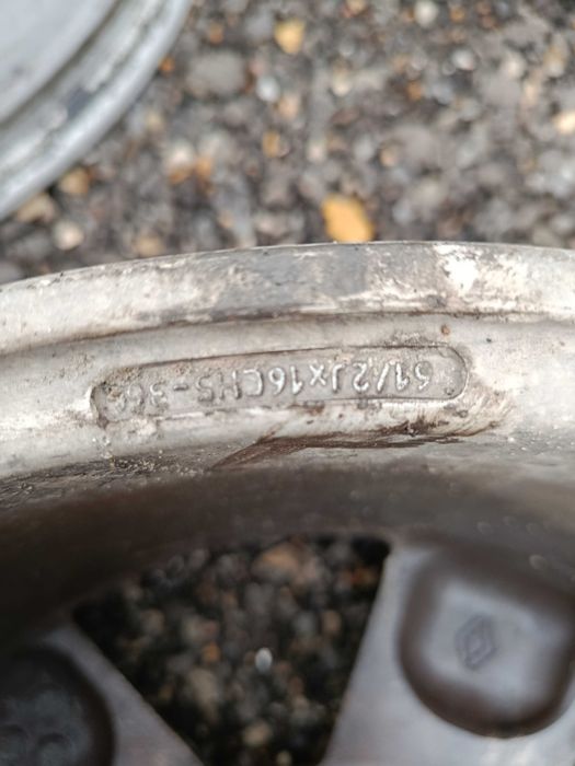 Alufelgi Renault r16 6 1/2j 5x108 4sztuki
