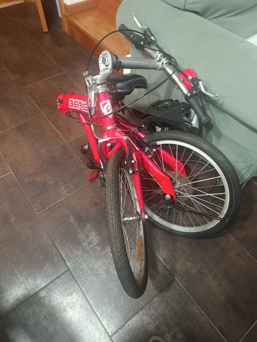 Bicicleta dobrável, marca Berg