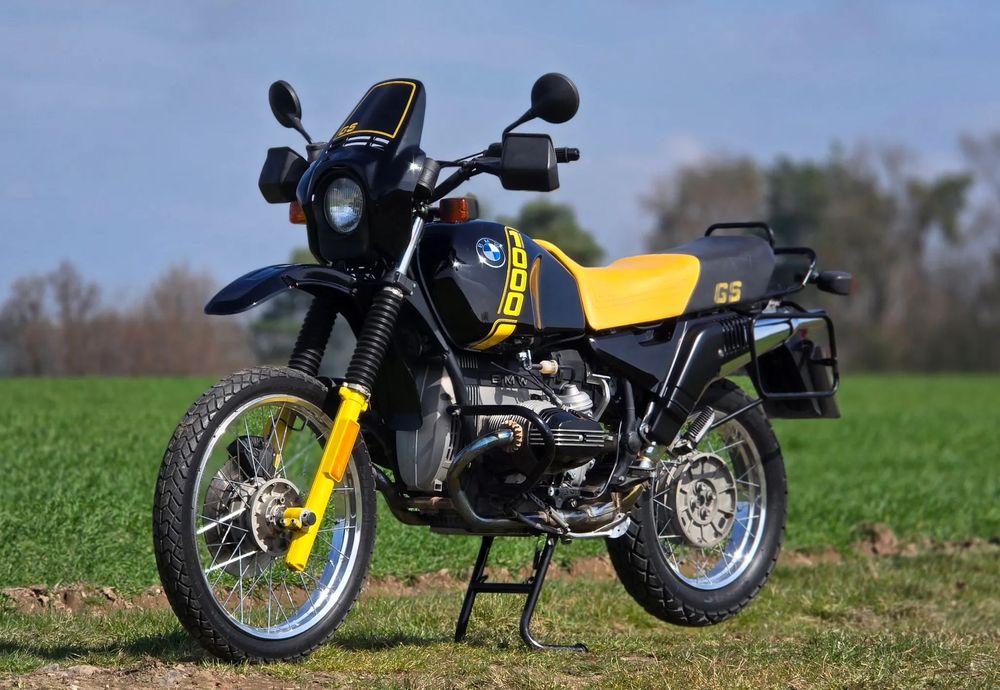 BMW R BMW R100GS piękny R 100 GS 2V boxer klasyk