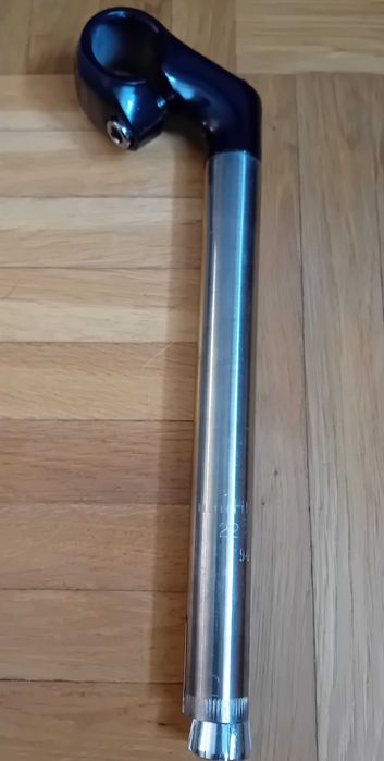 Retro mostek, wspornik kierownicy HUMPERT  dł.23cm,śr. 22,2mm / NOWY/.