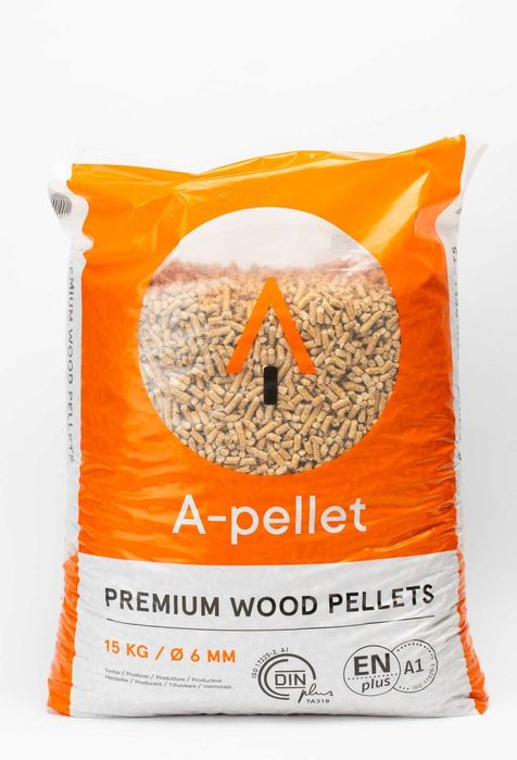 Pellet Drzewny 6mm, Certyfikat DINplus, EN+A1, Pellet Premium
