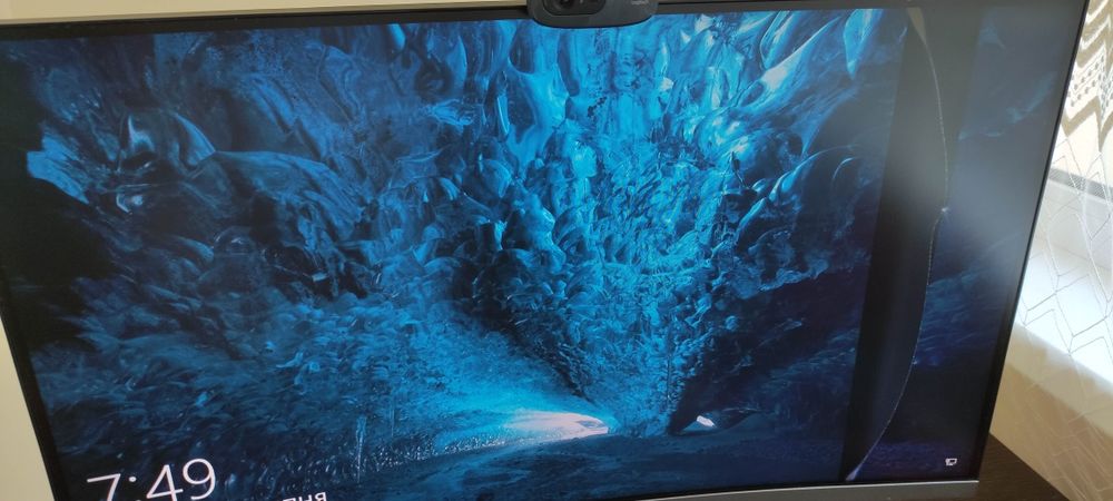 Продам монітор Samsung LC27R500FHIXCI з битою матрицею на запчастини