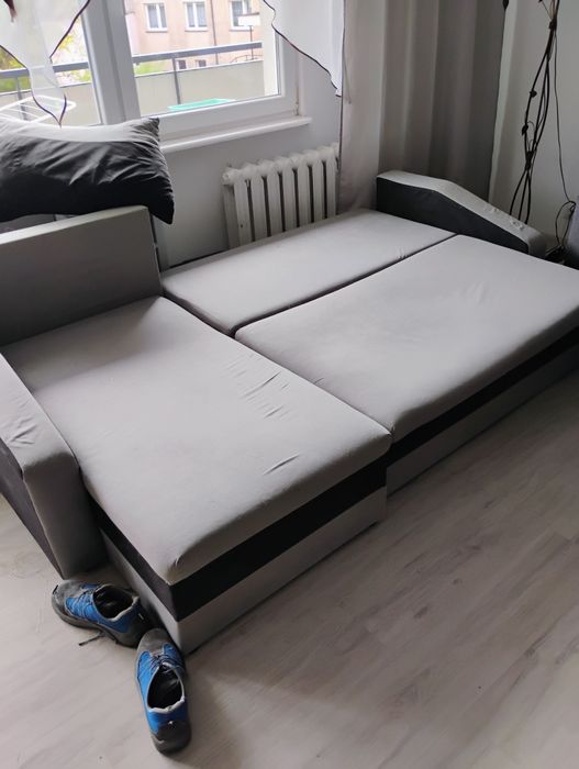 Narożnik z funkcją spania