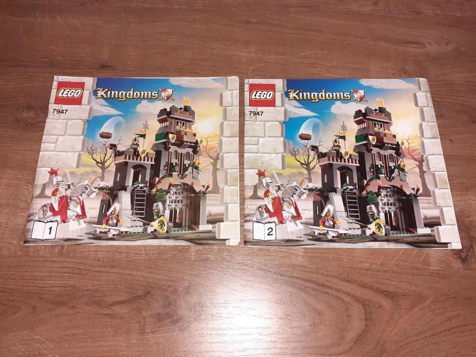NOWY, niepełny zestaw LEGO kingdoms 7947 prison tower rescue cas442