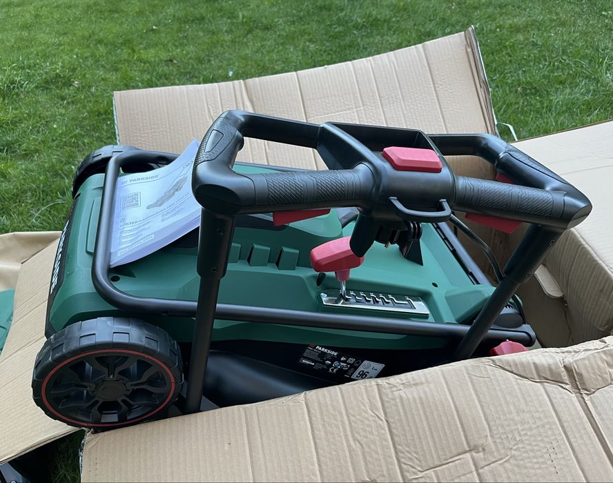 Kosiarka elektryczna Parkside PRM 1800 C3 porządna z koszem kablem