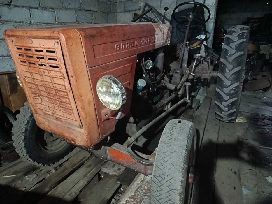 Трактор саморобний