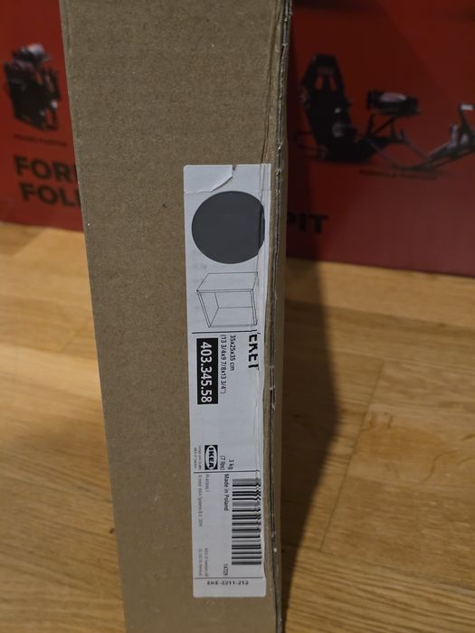 Szafka IKEA EKET 35x25x35 cm ciemnoszara | NOWA, fabrycznie zapakowana