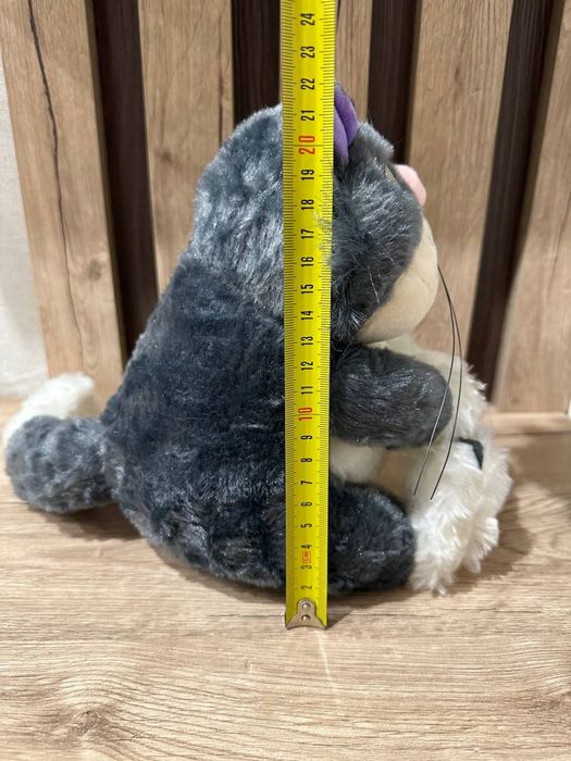 М'яка іграшка Кіт Люцифер  іграшка з мультфільму Попелюшка