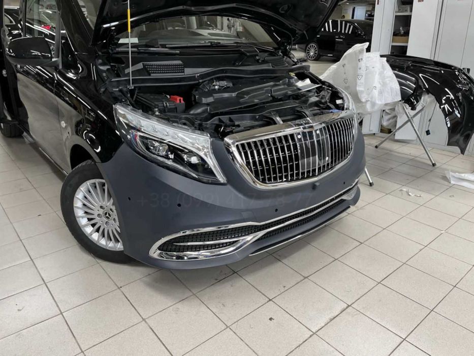 Обвес Maybach Mercedes V-Class Metris Vito W447 Бампер Капот Решетка