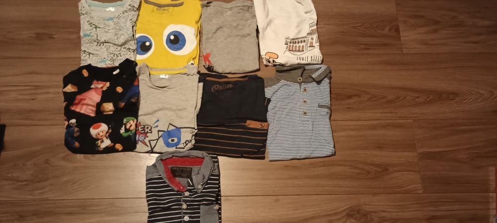 T-shirt krótki rękaw/ dziecięcy - chłopięcy rozmiar 122