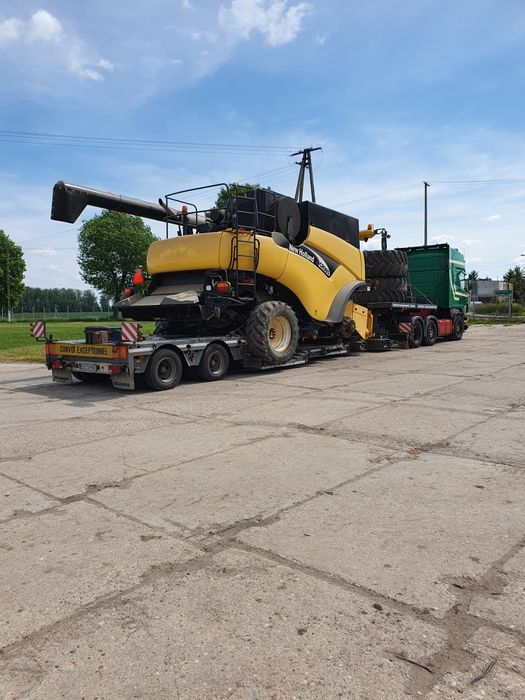 Transport kombajnów,sieczkarni opryskiwaczy maszyn domków gabarytów