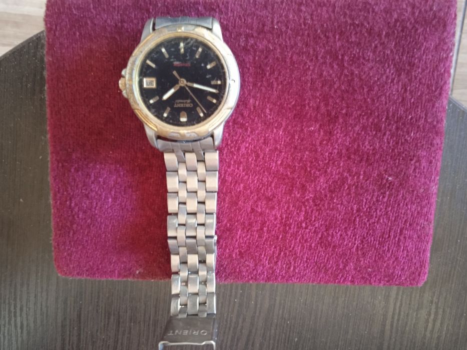 Мужские часы Orient titan automatic.В рабочем состоянии.