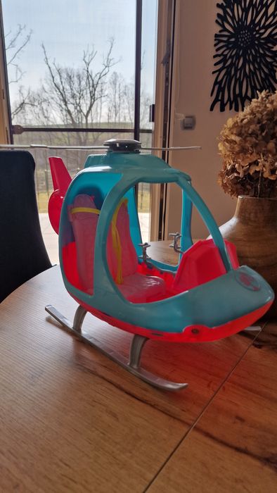 Helikopter Barbie – Błękitno-Różowy (Mattel)