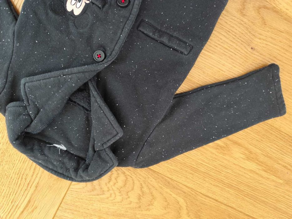 Marynarka niemowlęca 68 74 miki dresowa elegancka blezer