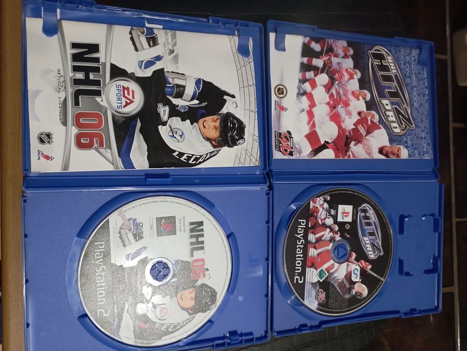 Zastaw gier na Ps 2 Nhl