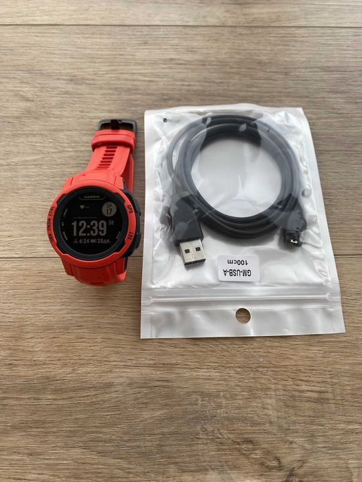 Garmin Instinct 2S Red Flame | Стан нового годинника | Гарантія
