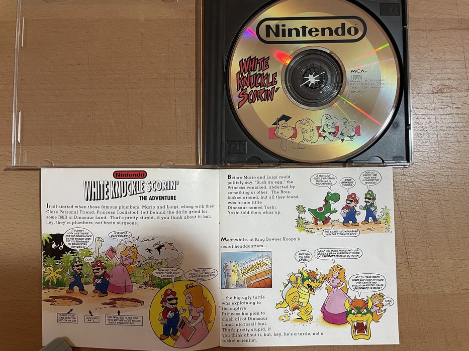 Nintendo White Knuckle Scorin’
