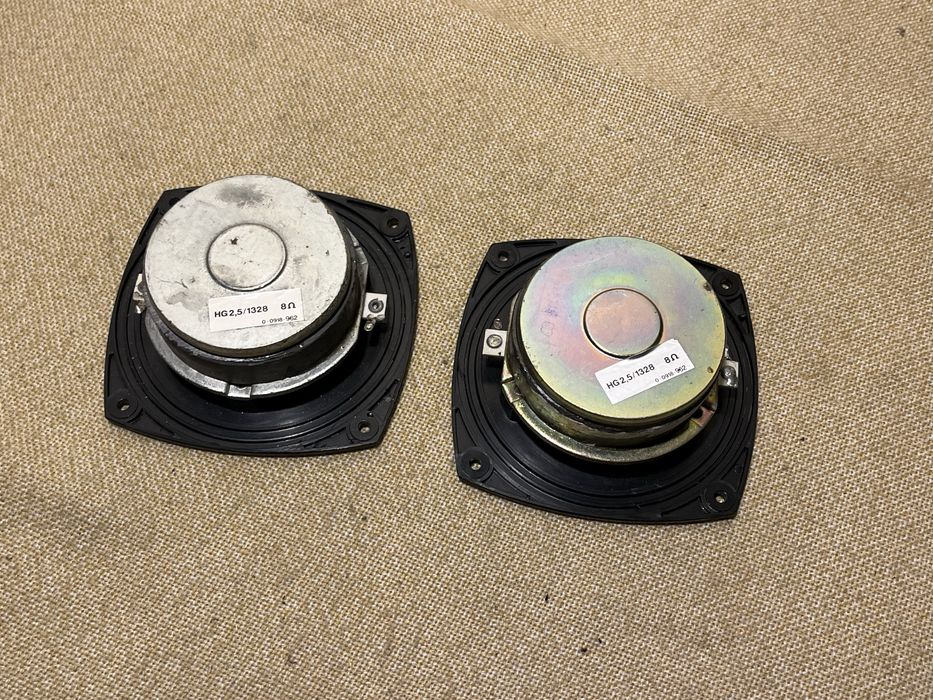 Качественные 25мм ВЧ динамики VIDEOTON HG2,5/1328 (100Вт/8Ом)