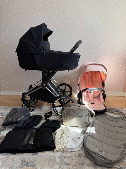 Cybex Priam 4.0 коляска 4в1 може бути 2в1