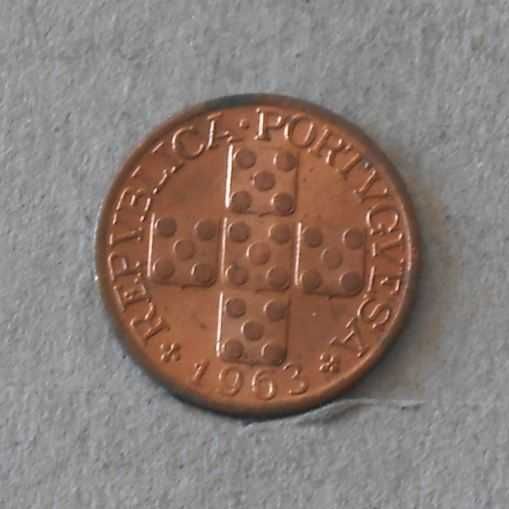 Portugal 20 centavos 1963 - com brilho de cunho - olx X10876
