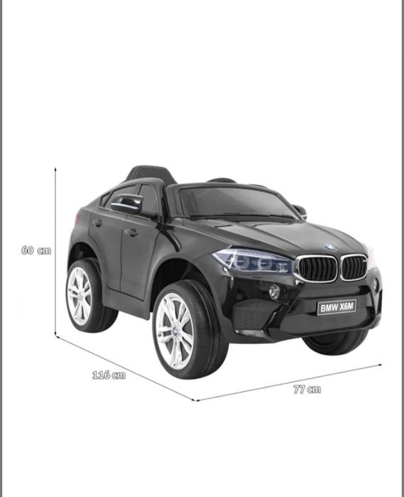 Dziecięcy samochód elektryczny Ramiz BMW X6M, stan bardzo dobry