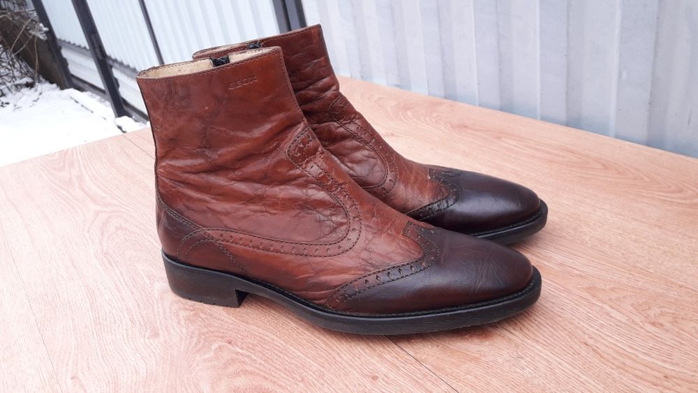 Geox Италия термо-влаго мембрана Буффало экзот-кожа (буйвол) оригинал