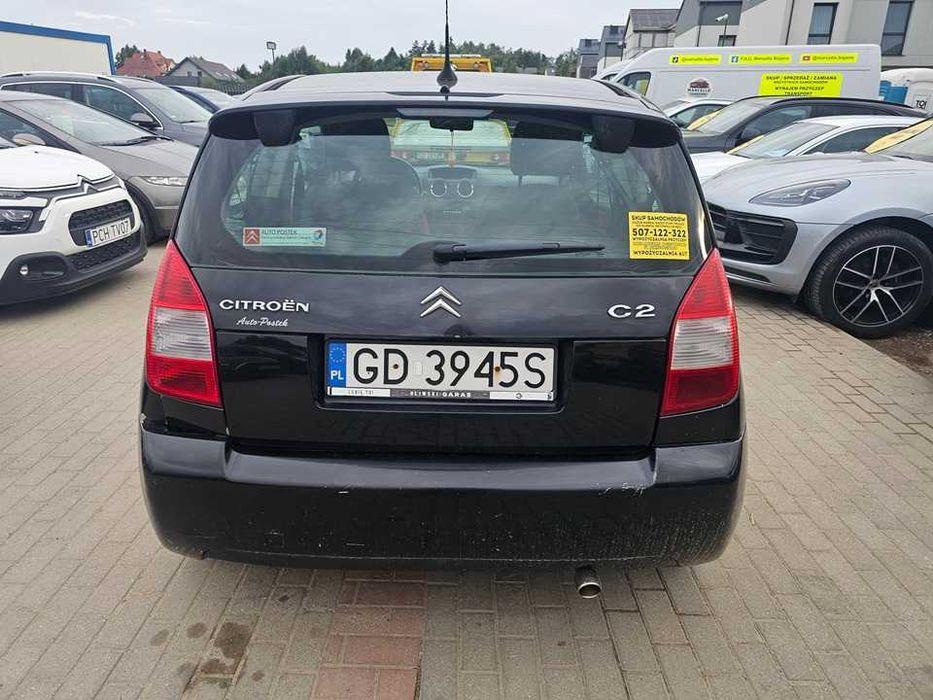 Citroen C2 2008r/1.4benzyna/73KM/PT do 2027r/klima/tanio
